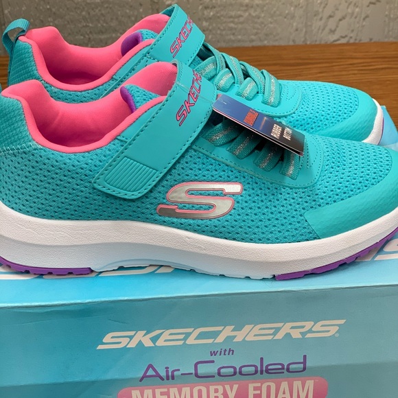 girls skechers memory foam
